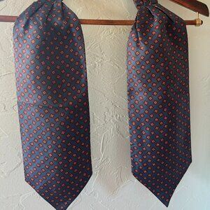 Vintage Brooks Brothers Silk Ascot Cravat Made in England
